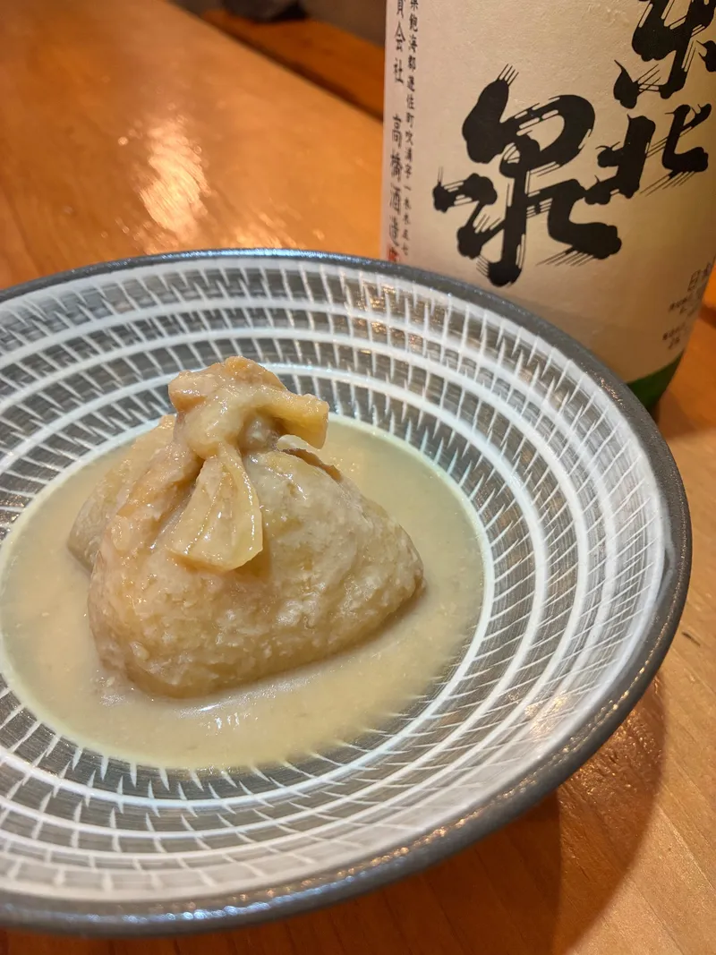 東北泉の酒粕おでん