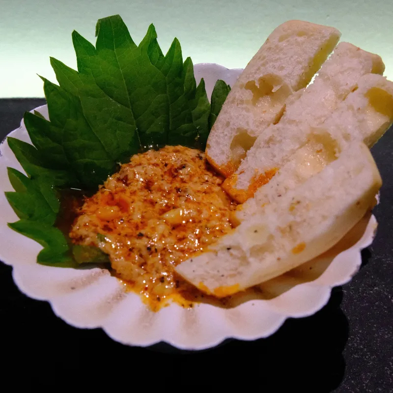 自家製カラスミバゲット